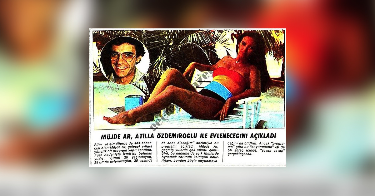MÜJDE AR'IN ATİLLA ÖZDEMİROĞLU İLE EVLENECEĞİNİ AÇIKLAMASI