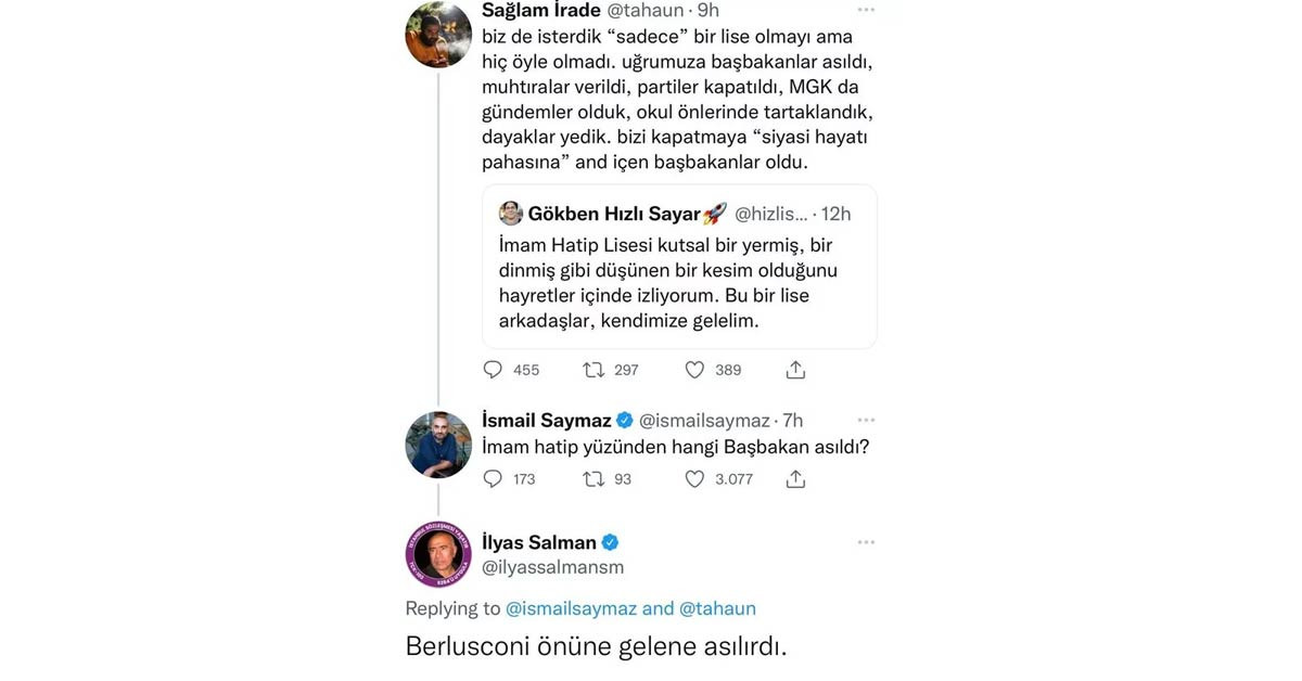 İşte gündem olan sözleri...