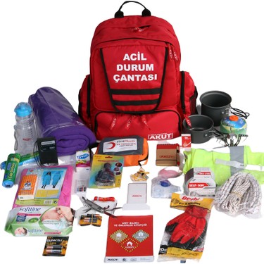 DEPREM ÇANTASINDA BULUNMASI GEREKEN TEMEL MALZEMELER