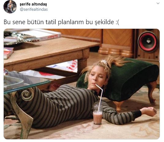 4. İşte tatil planımız. Şimdiden rezerve...