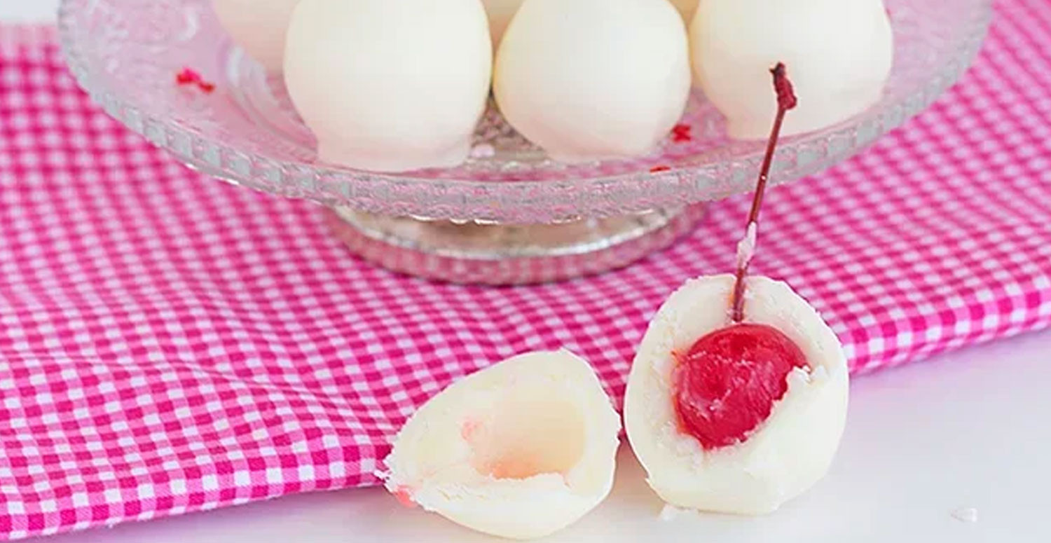 Beyaz Çikolatalı Vişneler