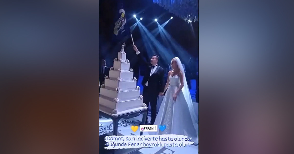 Düğünde ilginç olay