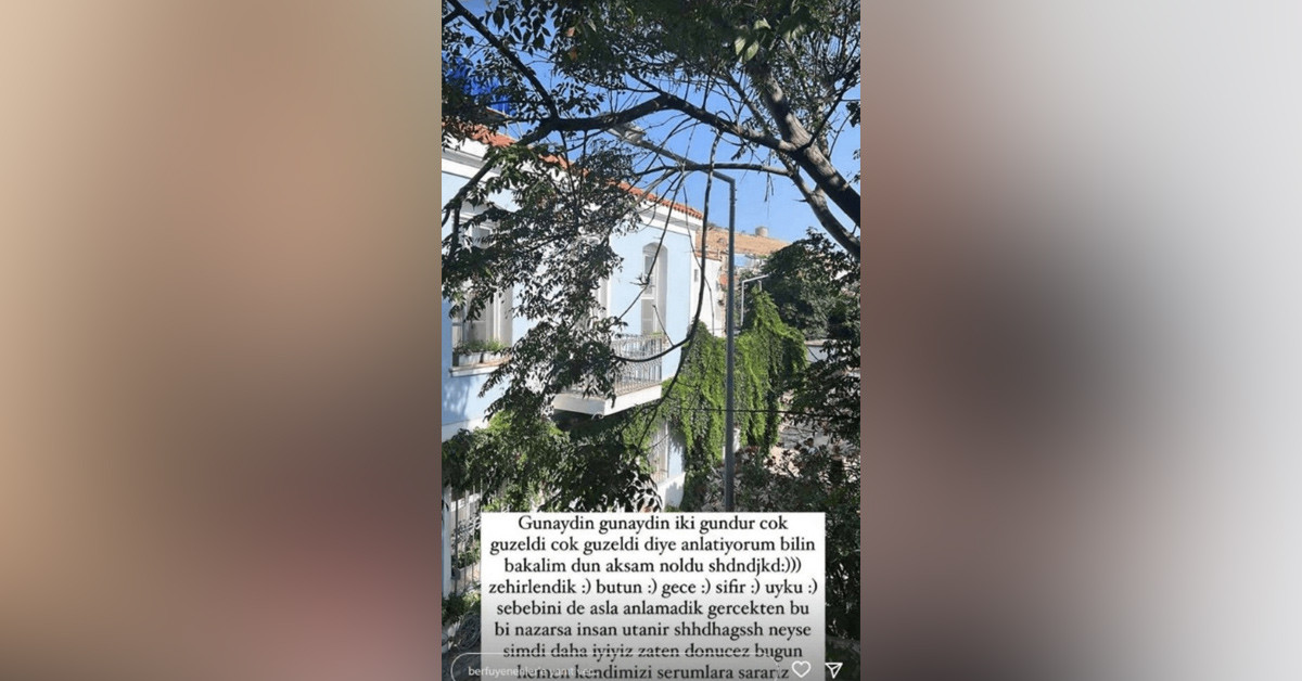 Berfu Yenenler'in paylaşımı