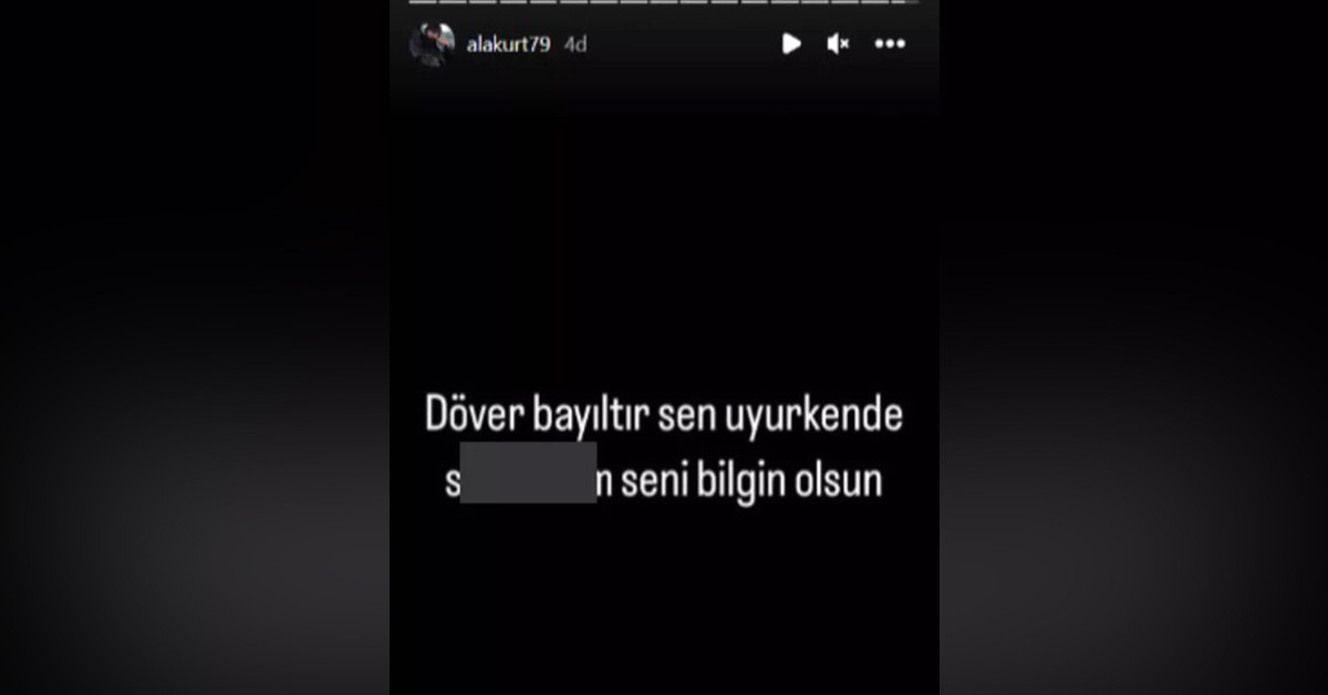 'Döver bayıltır sen uyurkende s....m'