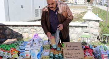 Amasya'da Büfe Sahibinden Alkışlanacak Davranış