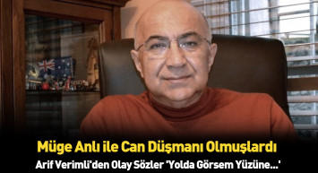 Arif Verimli de Melis Sezen'e destek çıktı dedikleri ile adamlığın kitabını yazdı helal olsun dedi herkes