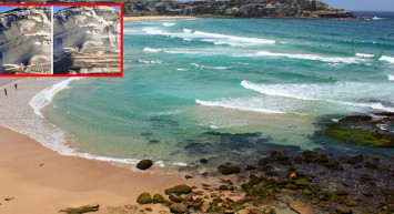 Avusturalya'da sahilde ilişkiye giren çift fotoğrafçıya yakalandı