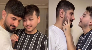 Az olmuş bu direkt herkesin önünde birlikte olun da rahatlayın... TikTok fenomeni Caner ve Nejdet'ten yeni bir yatak odası paylaşımı geldi... Gizlice her şeyi çekti