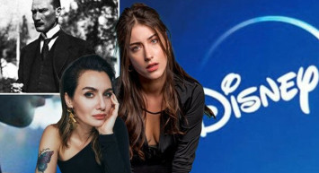 Birce Akalay ve Hazal Kaya'nın maskesi düştü! Ünlü oyunculardan Atatürk dizisini iptal eden Disney için skandal açıklamalar geldi