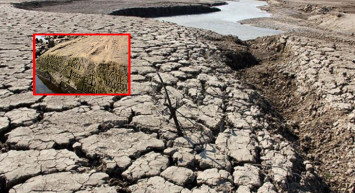 Bütün dünyayı korkutan uyarı! Sular çekilince 600 yıllık yazı ortaya çıktı: ‘Beni görürsen ağla’