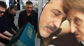 Cem Davran’ın cenazede zor anları: Annesi toprağa verirken ayakta durmakta zorlandı