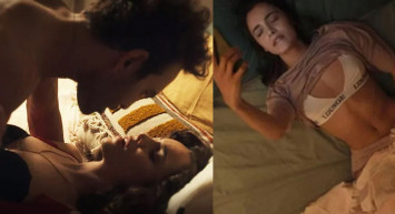 Daha önce kendini tatmin ettiği sahnelerle gündeme gelen Hafsanur Sancaktutan şimdi de ateşli sahneleriyle olay oldu!