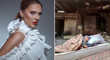 Demet Akalın, Yangında Evini Kaybeden Kadın İçin Ev Yaptırdı