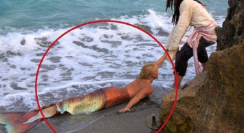 Deniz kızı cesedi kıyıya vurdu, halk ayağa kalktı!