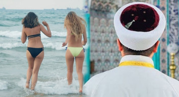 Din görevlilerinin şaşırtan plaj isteği!