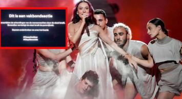Eurovision'da İsrail'e büyük tepki! Onlar sahnedeyken canlı yayın kesildi, o mesaj paylaşıldı: ''Şimdi ateşkes!''