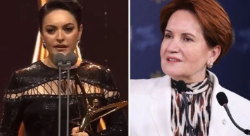 Ezgi Mola yine yaptı yapacağını: 48. Altın Kelebek Ödül gecesinde siyasiler gönderme yaptı