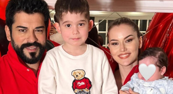 Fahriye Evcen küçük oğlu Kerem'i paylaştı: Bakın herkes kime benzetti!
