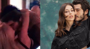 Film aşkı gerçek mi oldu? Dilan Deniz Çiçek ve Burak Deniz arabadan sarmaş dolaş fotoğraf paylaştı