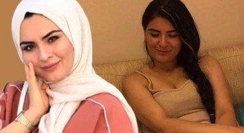 Gelin adayı Hanife'den beklenmeyen poz! Önce başını açtı şimdi de bacaklarını! Hanife'nin süper mini elbisesi olay yarattı