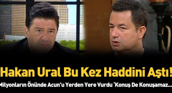 Hakan Ural Acun’u yerden yere vurdu! Canlı yayında Acun hakkında söyledikleri Acun’u küplere bindirdi ortalık fena karışacak