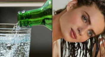 Her yöntemi deneyen kadın son çareyi maden suyunda buldu! İşte saçlarının öncesi ve sonrası…