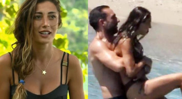İkinci Bebek sahili vakası! Survivor Merve Oflaz kimseye aldırmadan sevgilisiyle yakınlaşırken görüntülendi