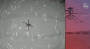 Ingenuity: NASA Mars'ta ilk Kez Helikopter Uçurdu