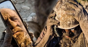 İran'da yaşayan şahıs 65 yıldır suya dokunmuyor