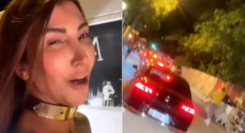 İzmir'de Trafikte Kalan Hande Yener Otostop Çekti