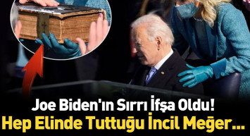 Joe Biden'ın yemin ettiği İncil çok konuşuldu!