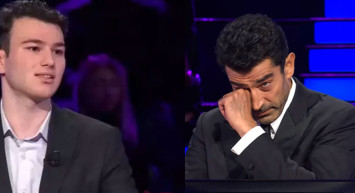 Kim Milyoner Olmak İster yarışmasında heyecanlı anlar: 5 milyonluk soru açıldı, Kenan İmirzalıoğlu kendini tutamayıp…