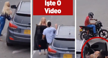 Kocasını arabada başka kadınla bastı! Sinirden deliye dönen kadın önüne gelene saldırdı işte o anlar...