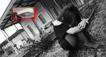 Korku dolu anlar! Genç kıza saldırı girişimi kameralara yansıdı