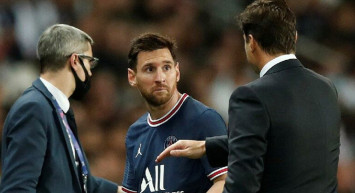 Lionel Messi, PSG'nin Lyon İle Oynadığı Maçta Oyundan Alındı!