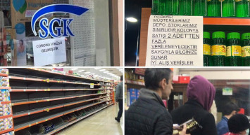 Memleketten Koronavirüs Manzaraları