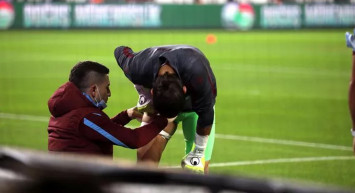 Muhammet Taha Tepe Trabzonspor'un Gaziantep FK Maçına Motosikletle Yetiştirilmiş!