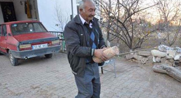 Nevşehir'de tarla sürerken buldu, parçaları birleştirdiğinde ne olduğu ortaya çıktı! Tam 1700 yıllık! 
