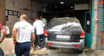 Rize'de Attığı Bir Adımla Kazadan Kurtuldu