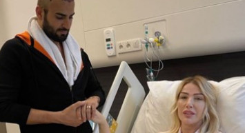 Seda Sayan hastaneden paylaşım yaptı! Genç sevgilisini elinden kaybetmemek için kendini rezil etti
