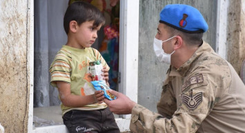 Selden Etkilenen Vatandaşlara Jandarma Yardım Eli Uzattı!
