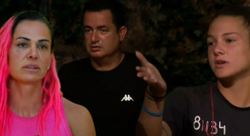 Survivor Nisa ve Nagihan birbirlerine girdi: Acun Ilıcalı konseyi yarıda kesmek zorunda kaldı