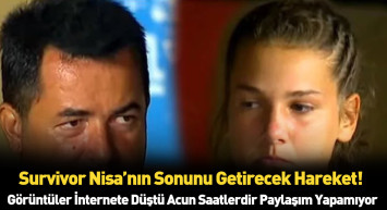 Survivor Nisa'nın görüntüsüyle çalkalanıyor kaybettiğini anlayınca parkura kafa attı sonra da acıdı deyip ağladı