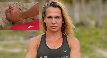 Survivor'da korkutan dakikalar: Sercan-Mustafa Kemal kavgasının arasında kalan Nagihan fenalaştı!