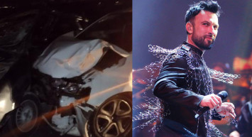 Tarkan'ın kuzeni trafik kazası yaptı! Ortalık savaş alanına döndü