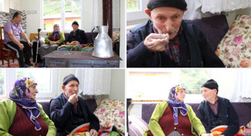 Trabzon'da 110 yaşındaki dursun ali dede uzun yaşamanın sırrını açıkladı