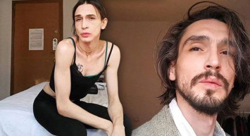 Trans birey Ahmet Melih Yılmaz kadın olduktan sonra minicik eteği ile dans şovu yaptı