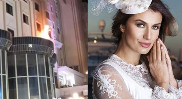 Tuğba Özay ölümle dans ediyor! Başı yagınlarla dertte olan ünlü mankenin kaldığı otelde yangın çıktı ünlü isimlerinde bulunduğu otel odasında korku dolu anlar yaşandı