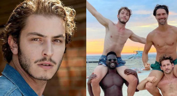 Ünlü oyuncu Boran Kuzum LGBT partisine katıldı! Fotoğrafları ağızları açık bıraktı ‘Erkeklerle kucak kucağa...’