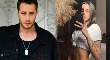 Ünlü Oyuncu Ozan Dolunay'ın Sevgilisi Pelinay Yiğit Sütyensiz Poz Verdi